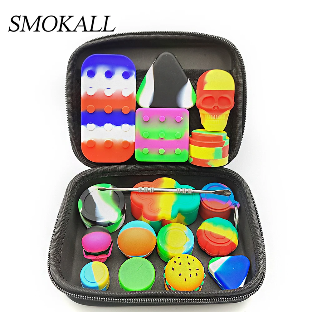 1Set Silicone Jar Oil Wax Dab Container Various Capacity Jars Smoke Box Tobacco Shisha Hookah Cigarette Smoking Accessories
1Set Silicone Jar Oil Wax Dab Container Various Capacity Jars Smoke Box Tobacco Shisha Hookah Cigarette Smoking Accessories