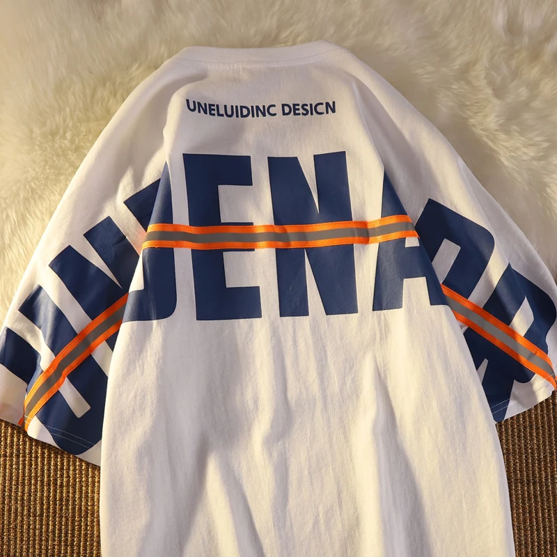 High Street T Shirts Unsex Men Women Top Tees Letter Print Short Sleeve O Neck Harajuku T Shirt Plus Size White Shirt
High Street T Shirts Unsex Men Women Top Tees Letter Print Short Sleeve O Neck Harajuku T Shirt Plus Size White Shirt