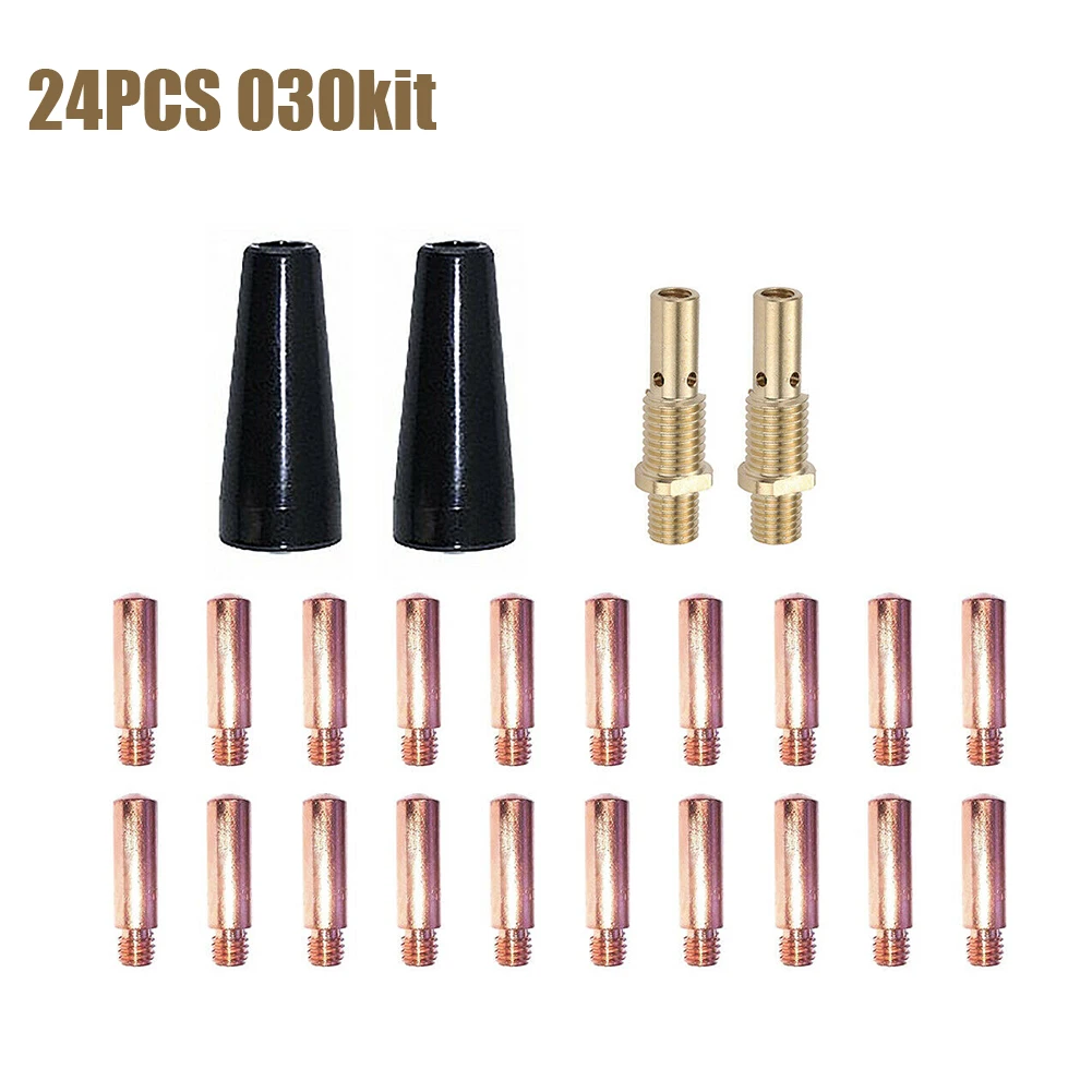 24Pcs Gasless Nozzle MIG Tool Kit 100L Mini/#1 0.9/0.8mm Tip Diffuser KP1939-1 0.035 0.030 MIG Torches Welding Accessories
24Pcs Gasless Nozzle MIG Tool Kit 100L Mini/#1 0.9/0.8mm Tip Diffuser KP1939-1 0.035 0.030 MIG Torches Welding Accessories