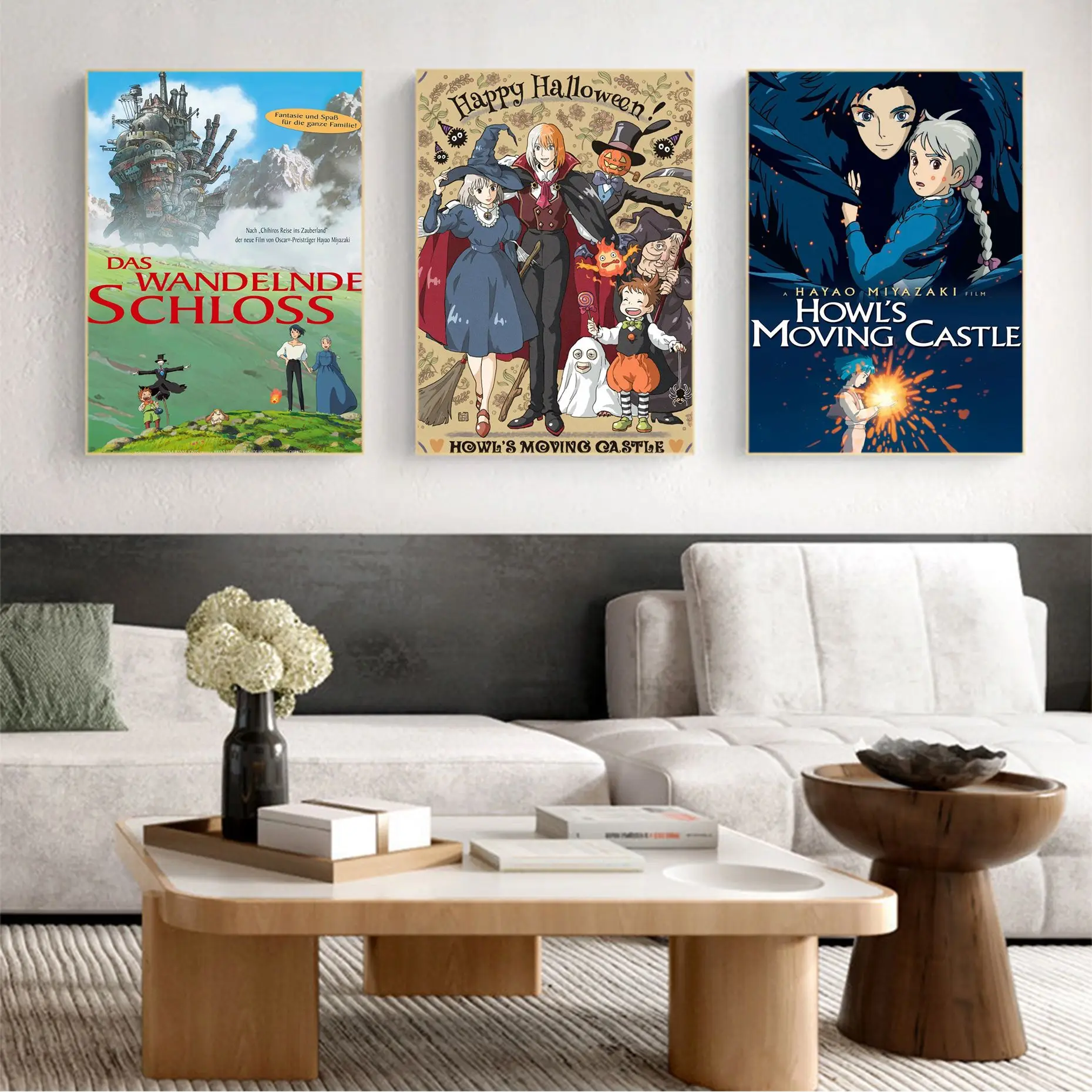 Anime Howl's Moving Castle Anime Posters Sticky Waterproof Paper Sticker Coffee House Bar Wall Decor
Anime Howl's Moving Castle Anime Posters Sticky Waterproof Paper Sticker Coffee House Bar Wall Decor