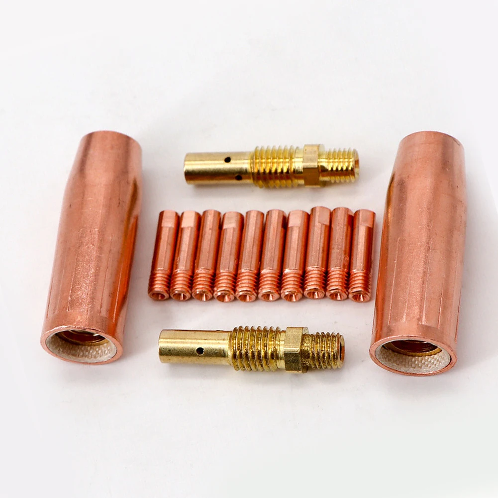 14 Pcs MIG Welding Kit Solder Iron For Welding Equipment Gas Diffuser M3 Nozzle Anti-aging Consumables Durable
14 Pcs MIG Welding Kit Solder Iron For Welding Equipment Gas Diffuser M3 Nozzle Anti-aging Consumables Durable