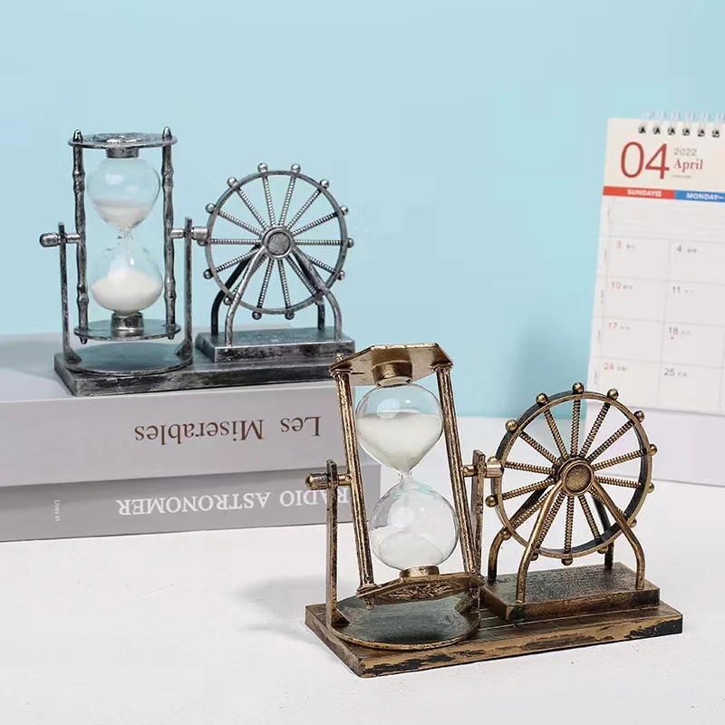 European Ferris Wheel Hourglass Home Living Room Decorative Ornaments Send Children Toys Birthday Gifts Students Creative Gifts
European Ferris Wheel Hourglass Home Living Room Decorative Ornaments Send Children Toys Birthday Gifts Students Creative Gifts