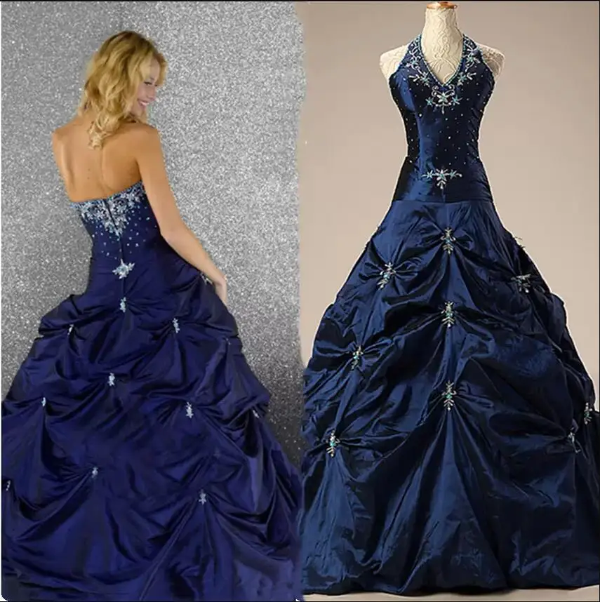 Винтажные темно-синие свадебные платья в стиле ретро с лямкой на шее, вышитый бисером, со шнуровкой, корсет, свадебное платье в западном стил...
Винтажные темно-синие свадебные платья в стиле ретро с лямкой на шее, вышитый бисером, со шнуровкой, корсет, свадебное платье в западном стил...