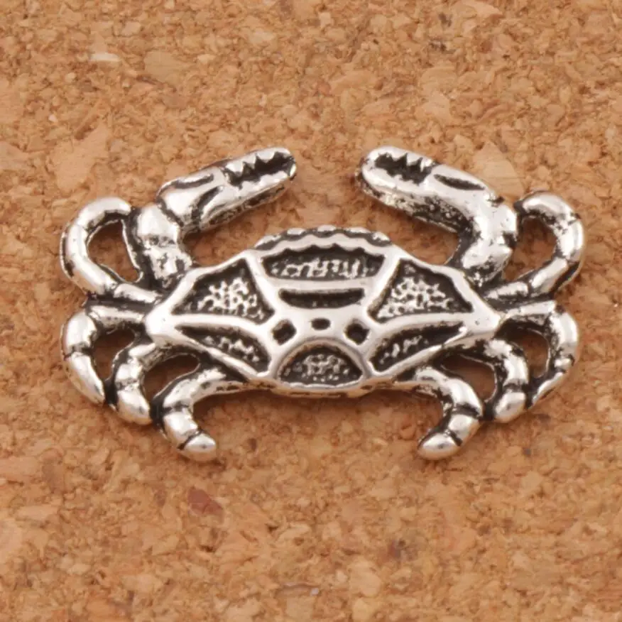 Crab Claws Charm Beads Pendants Tibetan Silver 19.5x12.6mm 50pcs Zinc Alloy Jewelry Finding L180
Crab Claws Charm Beads Pendants Tibetan Silver 19.5x12.6mm 50pcs Zinc Alloy Jewelry Finding L180
