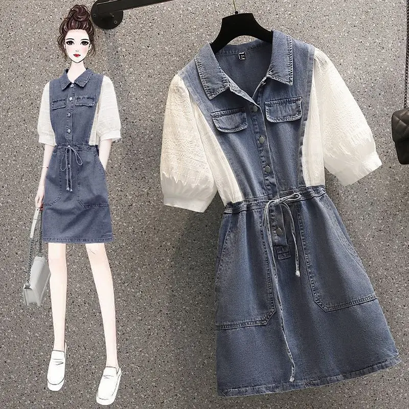 COIGARSAM Women's Summer Dress 2022 New Fashion Patchwork High Waist Blue Dresses Dropshipping
COIGARSAM Women's Summer Dress 2022 New Fashion Patchwork High Waist Blue Dresses Dropshipping