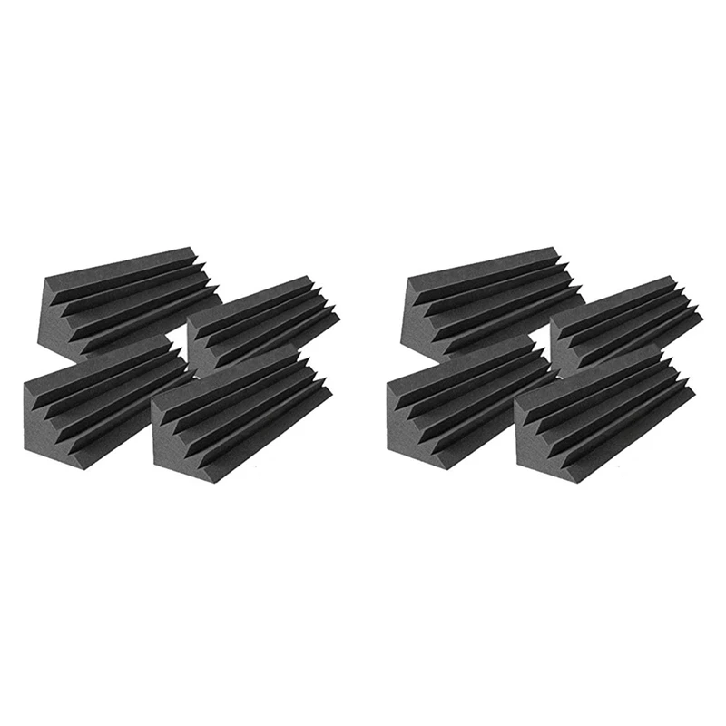 8 Pcs Acoustic Panels Studio Acoustic Soundproof Foam,Sound Treatment Bass Trap Corner,Sound Panels Wedges,12X12x48cm
8 Pcs Acoustic Panels Studio Acoustic Soundproof Foam,Sound Treatment Bass Trap Corner,Sound Panels Wedges,12X12x48cm