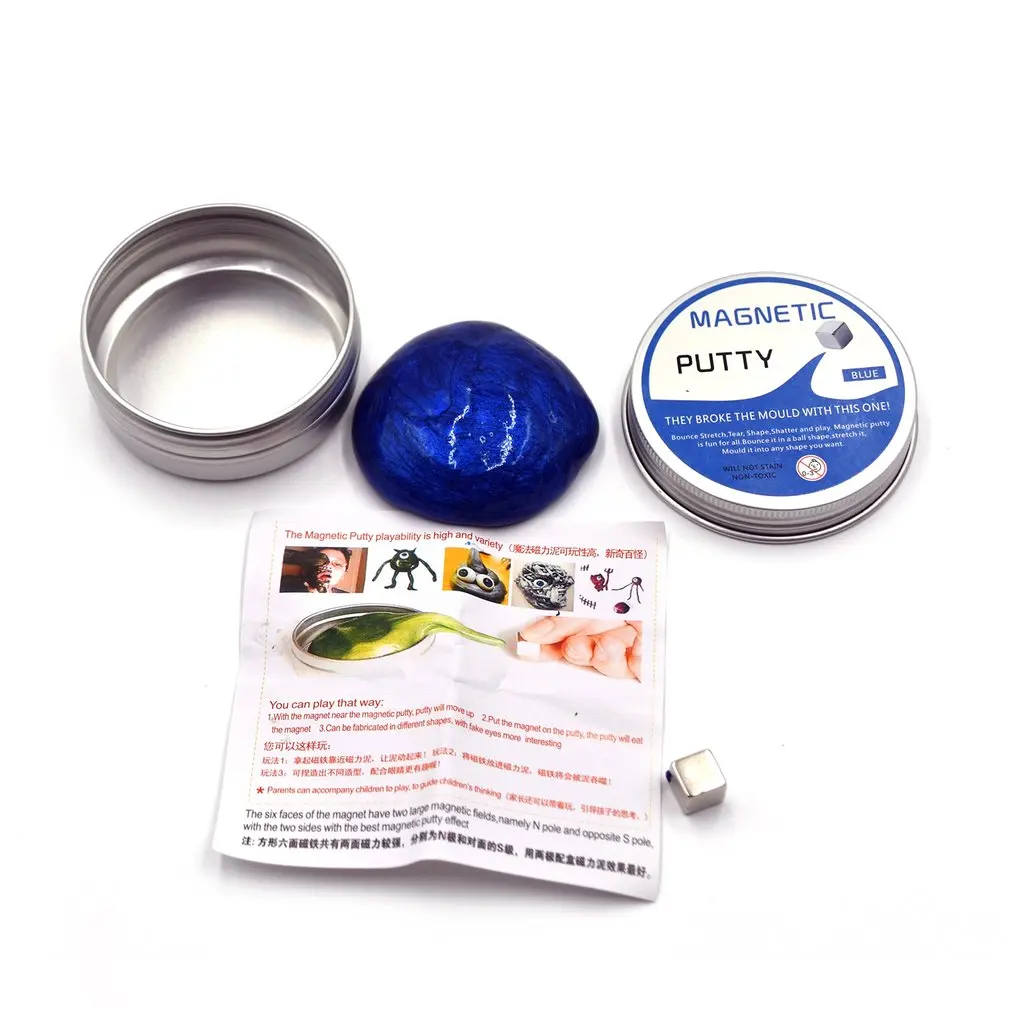 Hot! HAND PUTTY 3pcs 6 Colors Creative Children Educational Adult Decompression Magnetic Mud Clay Toy Intelligent 50G Mud Toy
Hot! HAND PUTTY 3pcs 6 Colors Creative Children Educational Adult Decompression Magnetic Mud Clay Toy Intelligent 50G Mud Toy