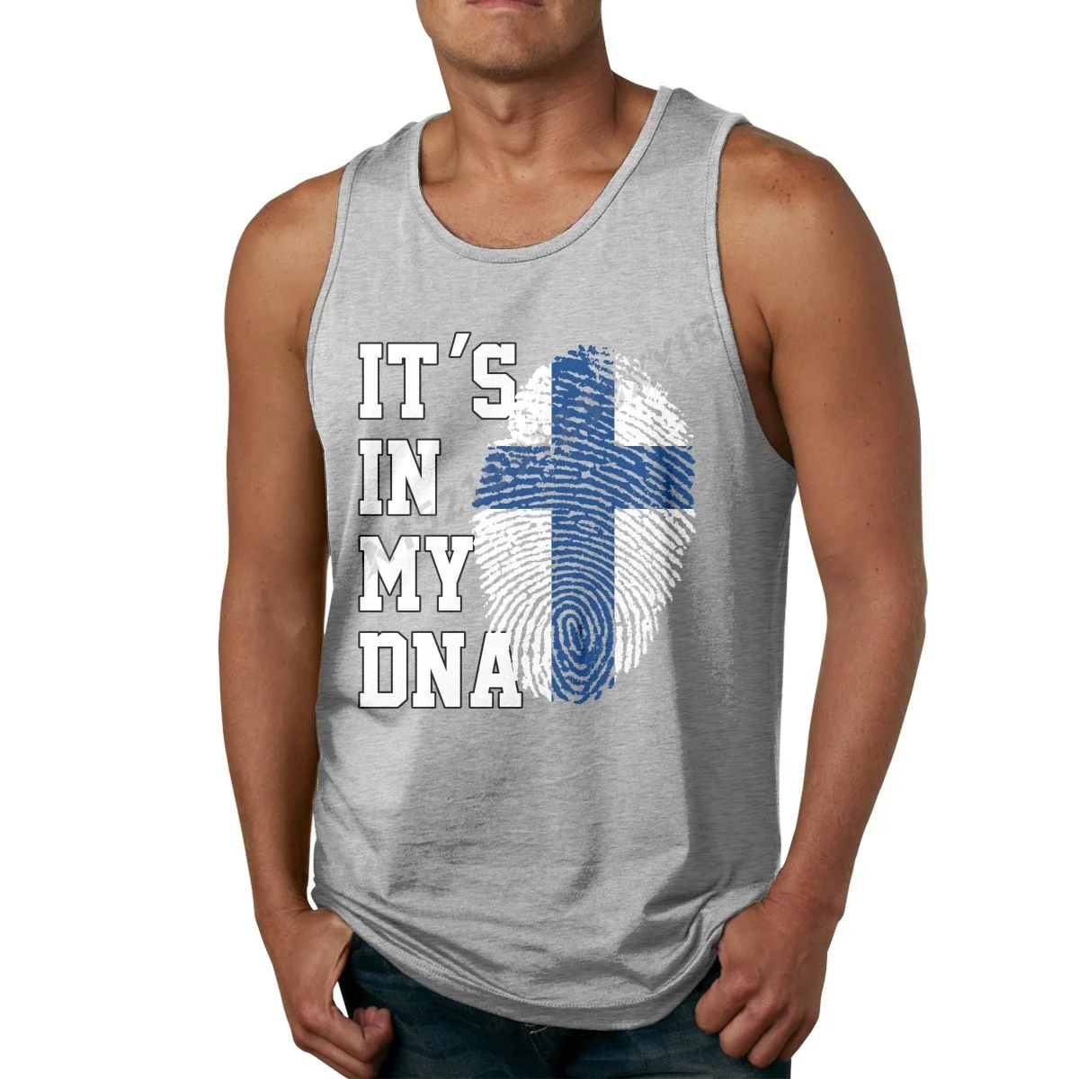Summer Men Tank Top IT'S IN MY DNA Finland Flag Finns Fans TankTop Men's Shirt Hip Hop S-3XL sleeveless garment Cool 
Summer Men Tank Top IT'S IN MY DNA Finland Flag Finns Fans TankTop Men's Shirt Hip Hop S-3XL sleeveless garment Cool
