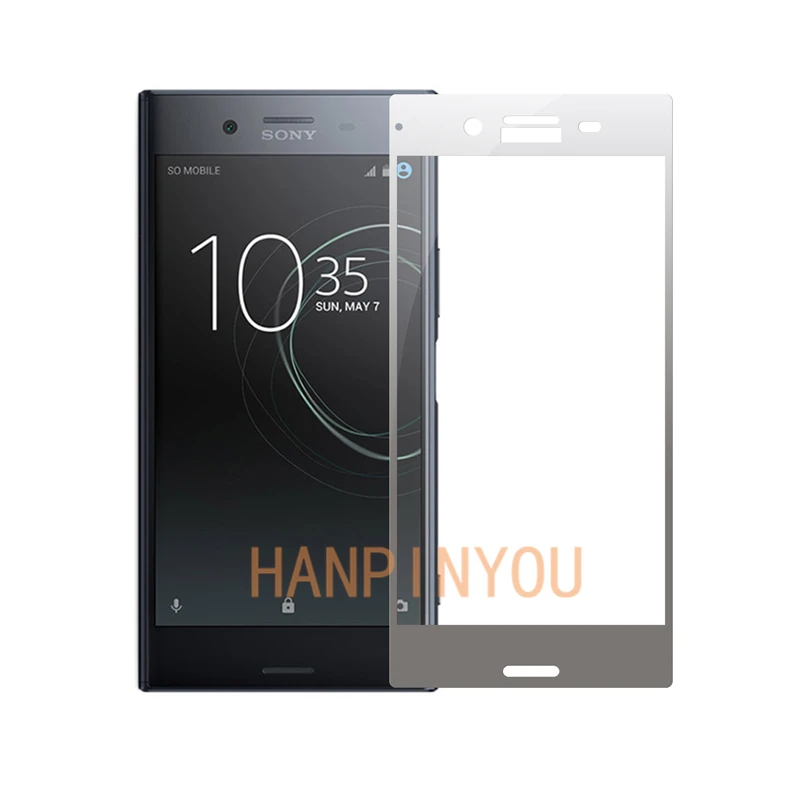 Для Sony Xperia XZ Premium / Dual 5 " новое полное покрытие закаленное стекло 9H 2.5D Премиум