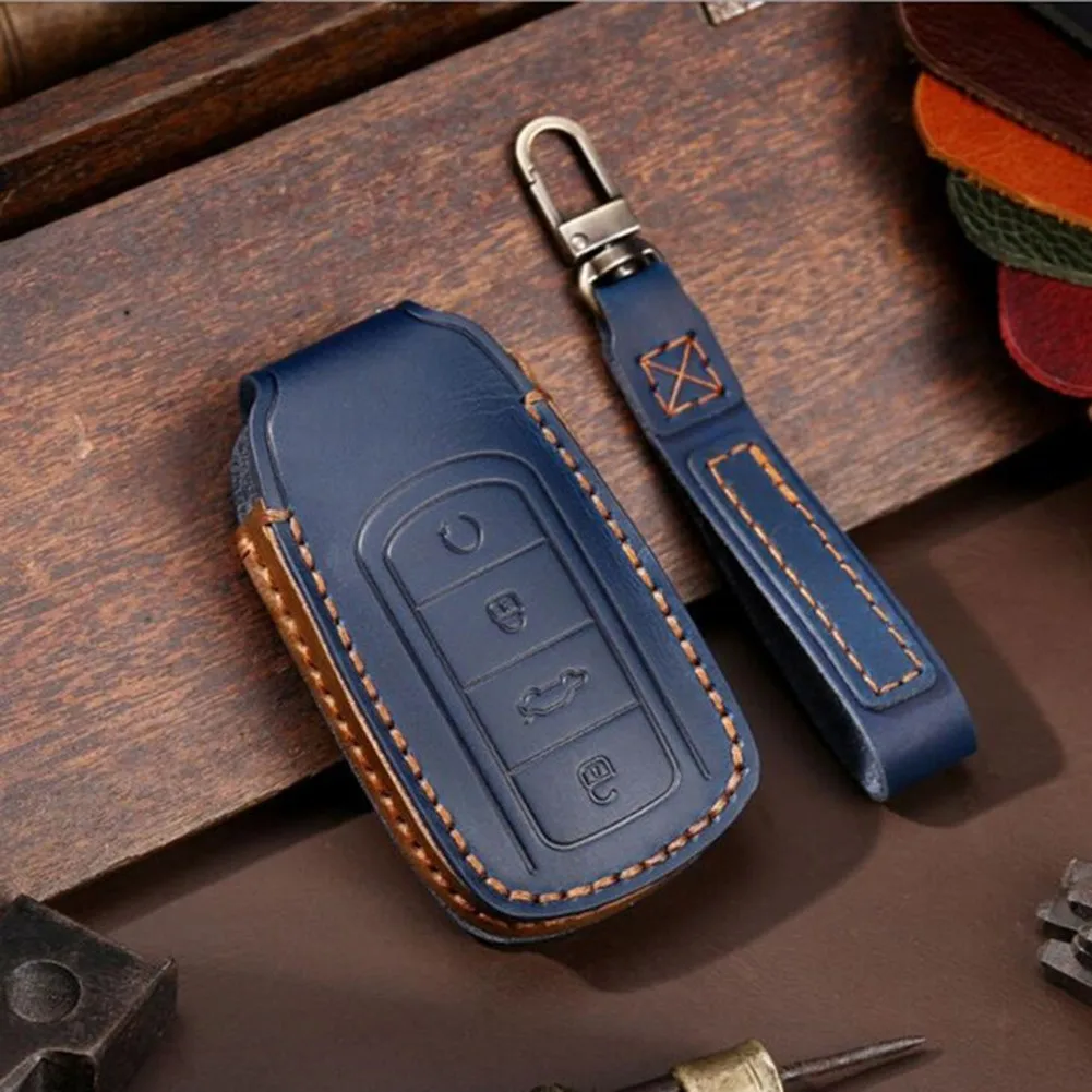 Leather Car Smart Key Fob Cover Case Holder For Chery Tiggo 8plus 5 Plus 7pro 2021 Car Key Protector Interior Accessories
Leather Car Smart Key Fob Cover Case Holder For Chery Tiggo 8plus 5 Plus 7pro 2021 Car Key Protector Interior Accessories