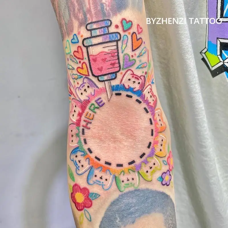 Colorful Cartoon Flower Arm Waterproof and Durable Female Cute Tattoo Sticker cute sticker
Colorful Cartoon Flower Arm Waterproof and Durable Female Cute Tattoo Sticker cute sticker