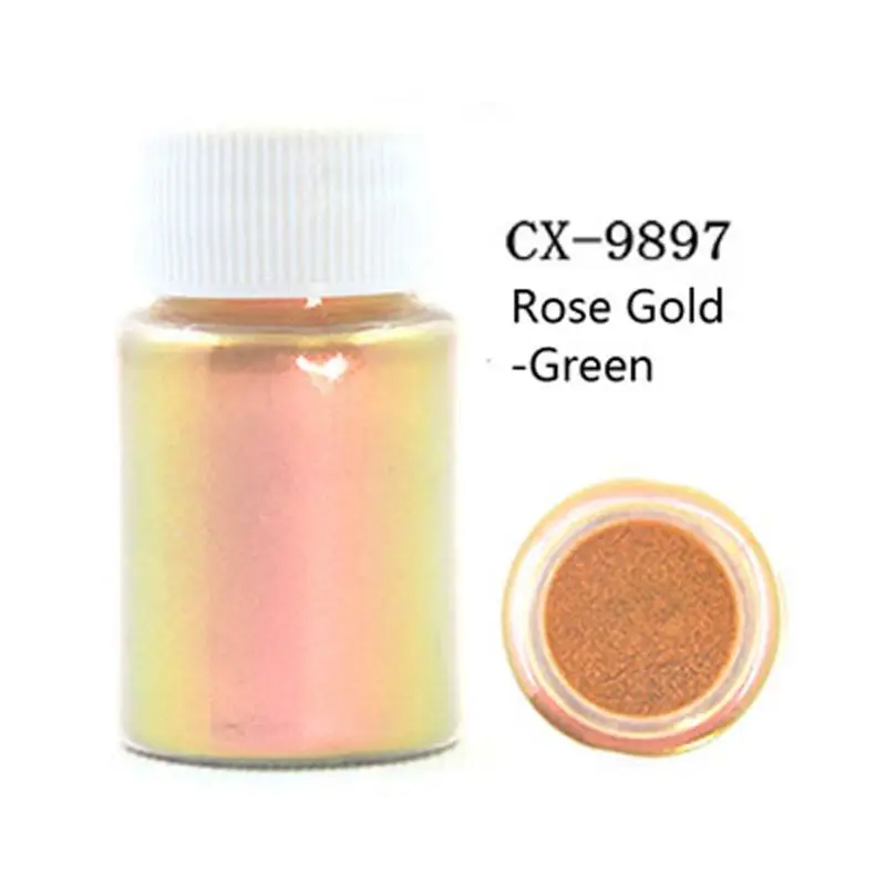

Q81D Mirror Chameleons Pigment Pearlescent Epoxy Resin Glitter Magic Discolored Powder Resin Colorant Jewelry Making Tools