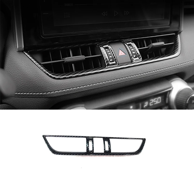 ABS Carbon Car Central Control Air Conditioning Vent Outlet Trim Case Cover Accessories For Toyota Rav4 XA50 2019-2021
ABS Carbon Car Central Control Air Conditioning Vent Outlet Trim Case Cover Accessories For Toyota Rav4 XA50 2019-2021