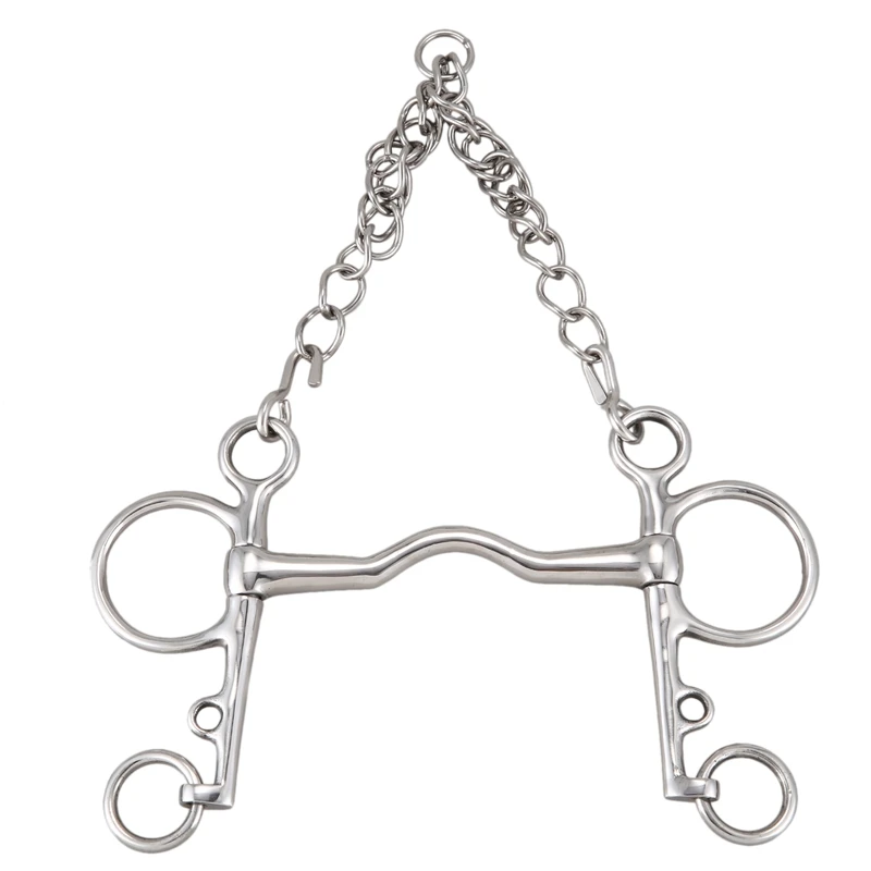 Top!-127MM Horse Bits Stainless Steel Equestrian Mouthpiece Snaffle For Horse Riding Racing Halters Bit Equipment
Top!-127MM Horse Bits Stainless Steel Equestrian Mouthpiece Snaffle For Horse Riding Racing Halters Bit Equipment
