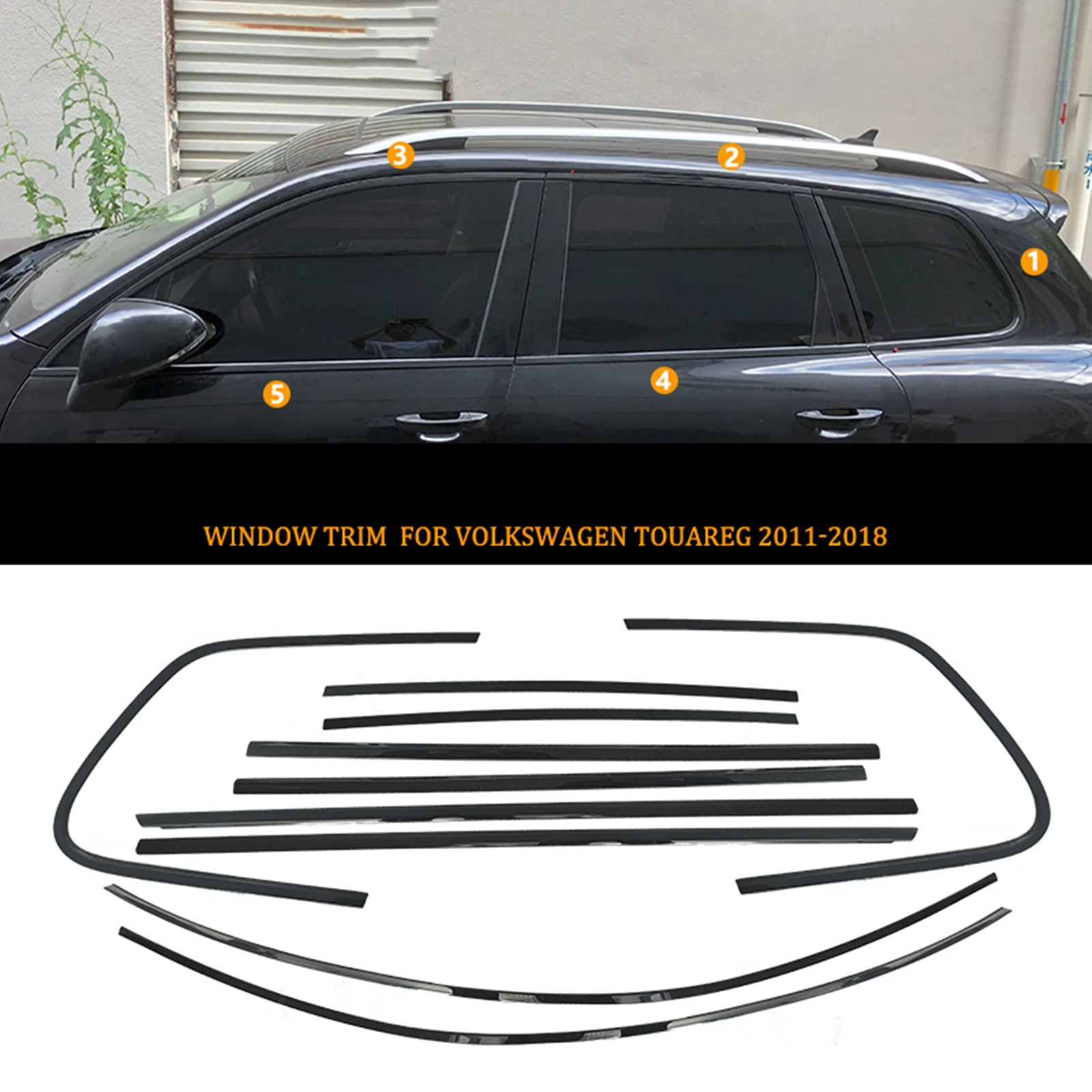 10 шт. накладка на внешнее окно для Volkswagen VW Touareg 2011-2018 Piano Black, молдинг двери автомобиля, декоративное уплотнение, уплотнитель
10 шт. накладка на внешнее окно для Volkswagen VW Touareg 2011-2018 Piano Black, молдинг двери автомобиля, декоративное уплотнение, уплотнитель
