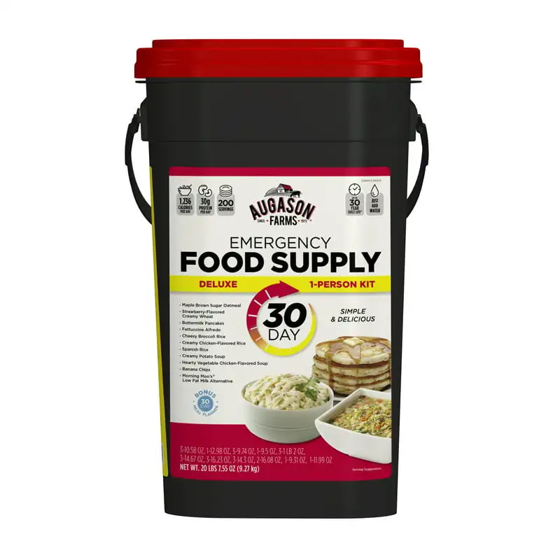 Emergency Food Supply, 20 lb 7.55 oz
Emergency Food Supply, 20 lb 7.55 oz