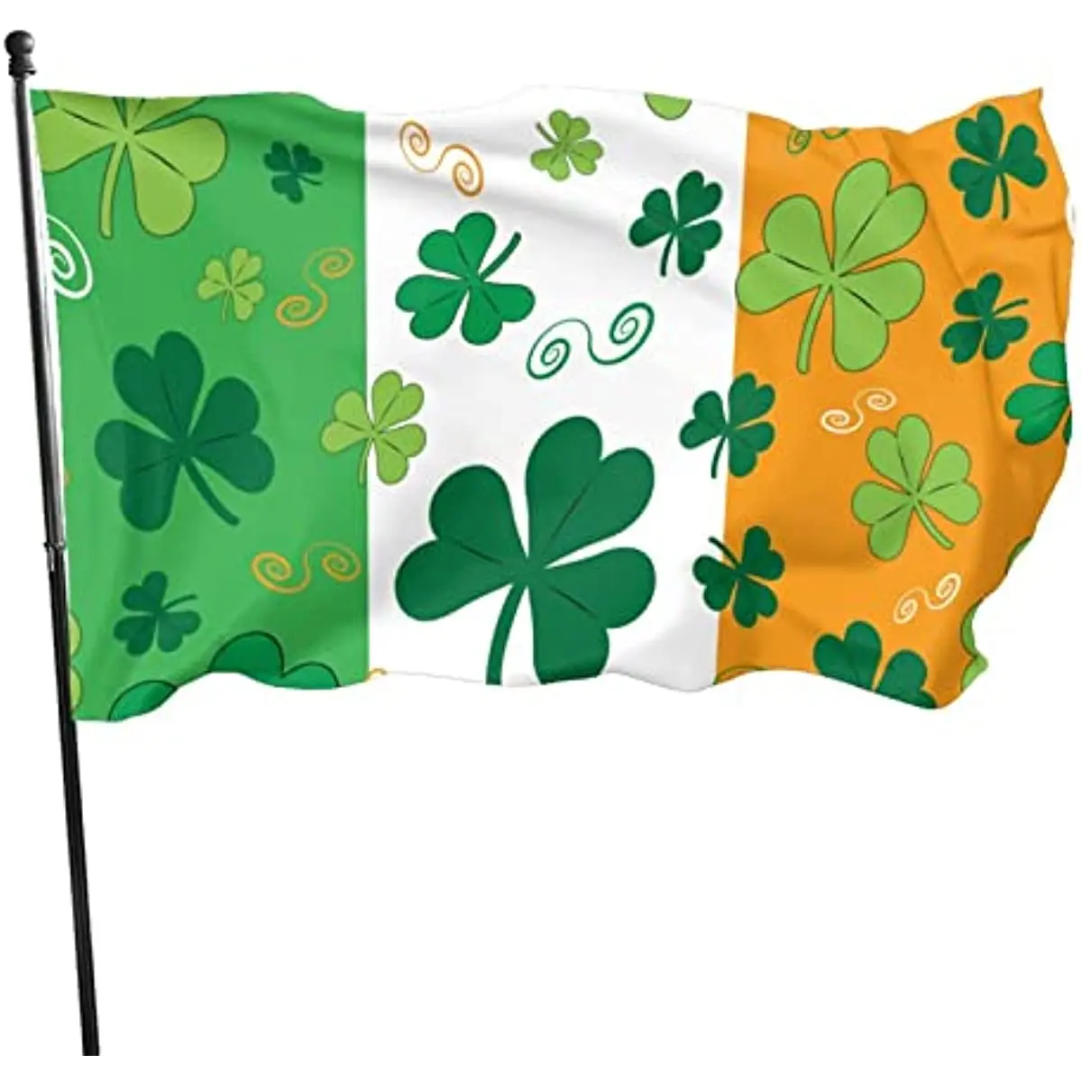 

St. Patrick's Day Flag 3x5 Ft. Banners for Garden Outdoor Wall Decorations , Home House Outdoor Indoor Decor