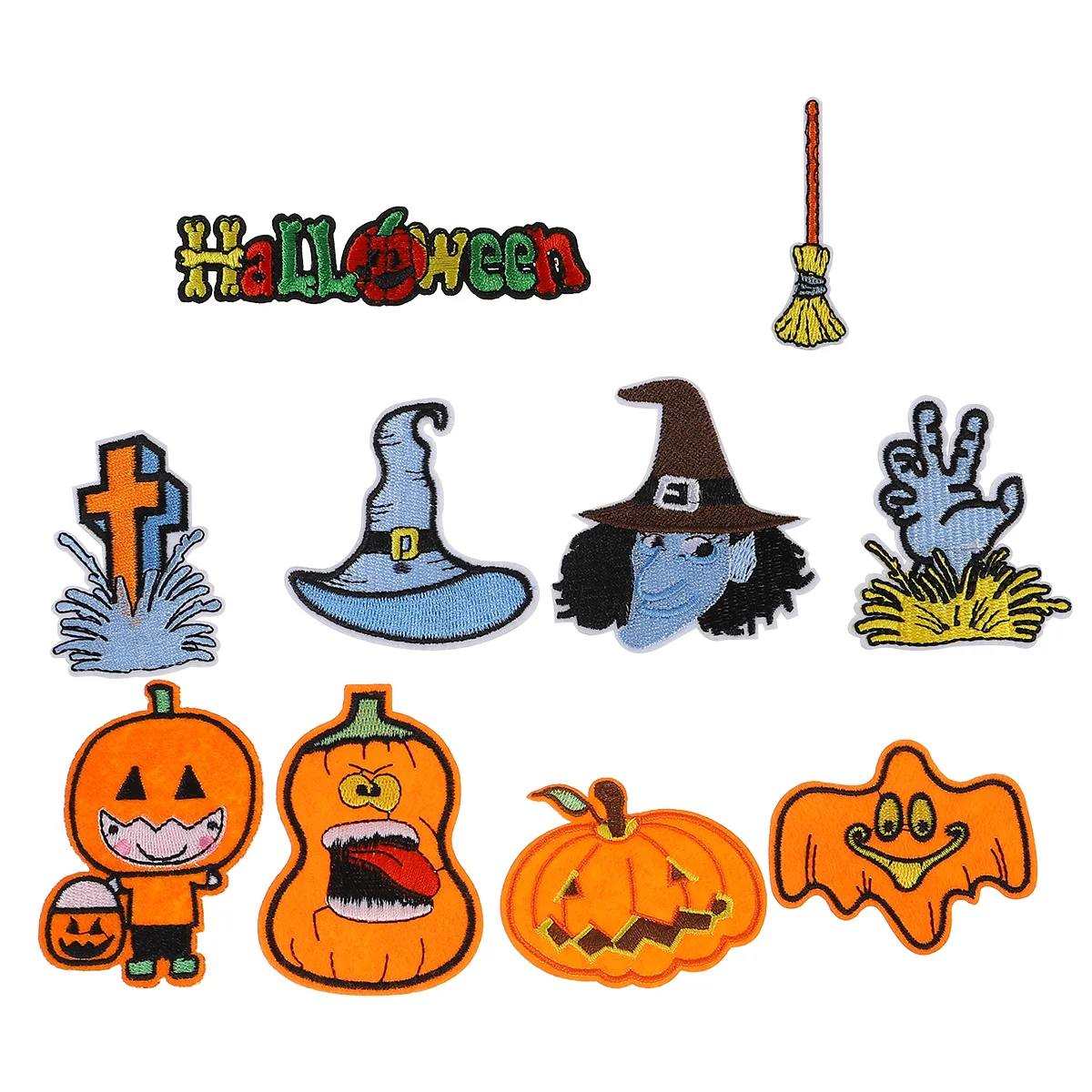 Patch Oniron Pumpkin Applique Embroidery Embroidered Sew Cartoon Ghostclothes Badges Diy Sewing Witch Bulk Bags Hats Jeans Dead 
Patch Oniron Pumpkin Applique Embroidery Embroidered Sew Cartoon Ghostclothes Badges Diy Sewing Witch Bulk Bags Hats Jeans Dead