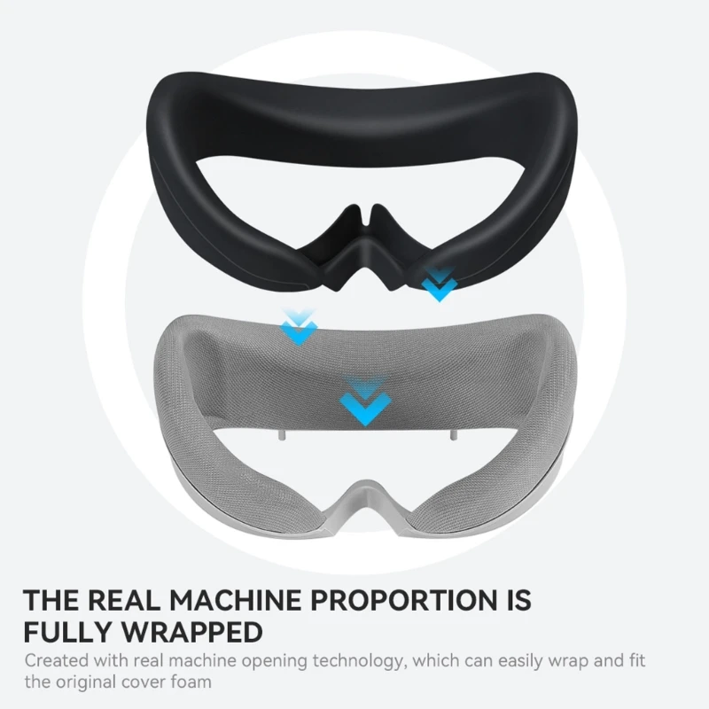 Resilient Vent Soft Interface for Pico 4 VR Rocker Cover Sweat-Proof Silicone Face Cover VR Headset Accessories
Resilient Vent Soft Interface for Pico 4 VR Rocker Cover Sweat-Proof Silicone Face Cover VR Headset Accessories