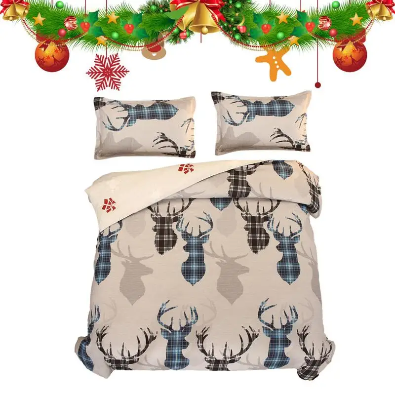 Комплект постельного белья из микрофибры с рисунком оленя
Комплект постельного белья из микрофибры с рисунком оленя