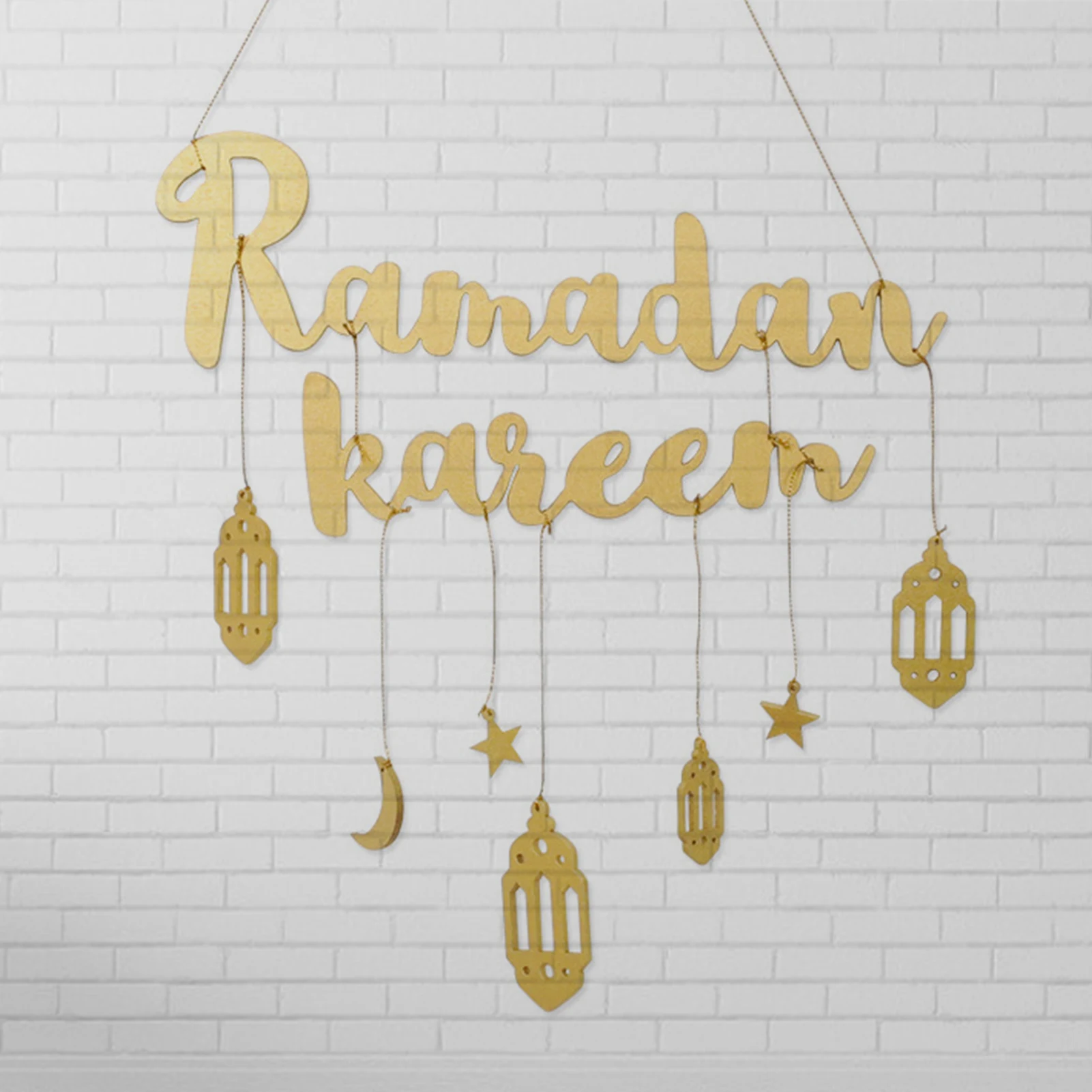 Ramadan Kareem Letters Wall Hanging Decor Star Moon Wall Decor Eid Mubarak Islamic Muslim Party Supplies Home Decorations
Ramadan Kareem Letters Wall Hanging Decor Star Moon Wall Decor Eid Mubarak Islamic Muslim Party Supplies Home Decorations