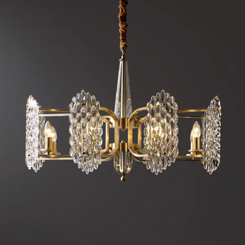 Chandeliers Modern Copper Pendant Lamp Lustre Crystal Glass Deco Led Bedroom Living Dining Room Indoor Hanging Fixture Lights
Chandeliers Modern Copper Pendant Lamp Lustre Crystal Glass Deco Led Bedroom Living Dining Room Indoor Hanging Fixture Lights