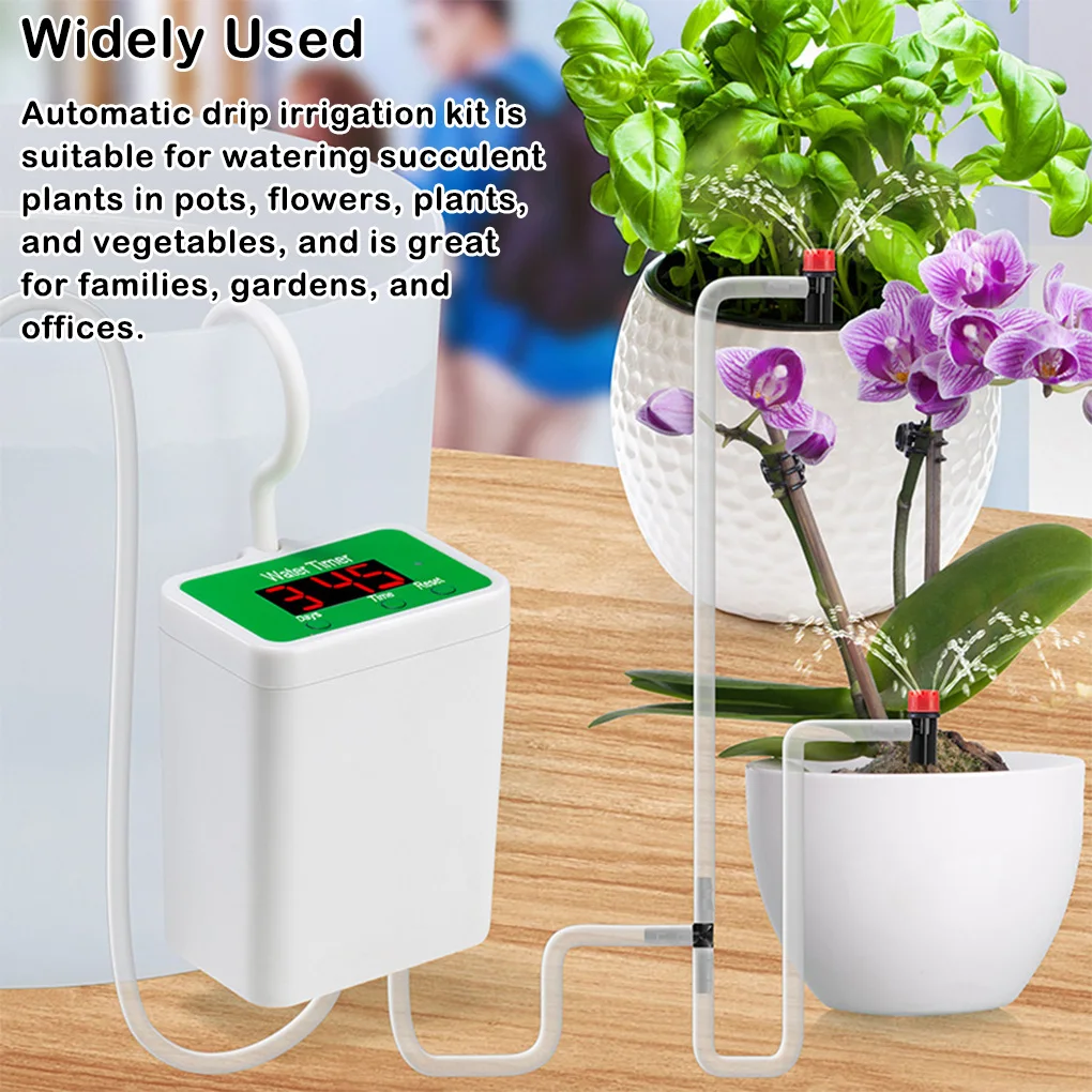 Heads Automatic Watering Pump Drip Irrigation Plant Flower Device Sprinkler Hose Connectors Outdoor Garden Yard
Heads Automatic Watering Pump Drip Irrigation Plant Flower Device Sprinkler Hose Connectors Outdoor Garden Yard