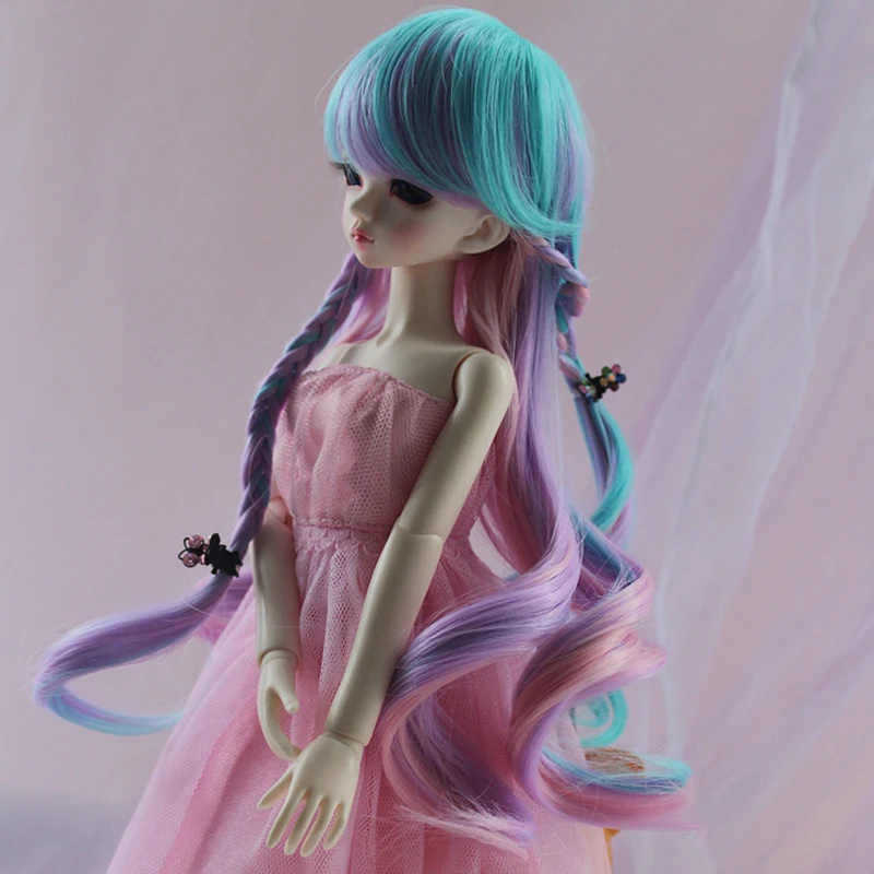 D03-P324 children toy BJD DD SD MSD 1/4 1/6 1/3 doll's Accessoriess wig Candy braided wig 1pcs
D03-P324 children toy BJD DD SD MSD 1/4 1/6 1/3 doll's Accessoriess wig Candy braided wig 1pcs