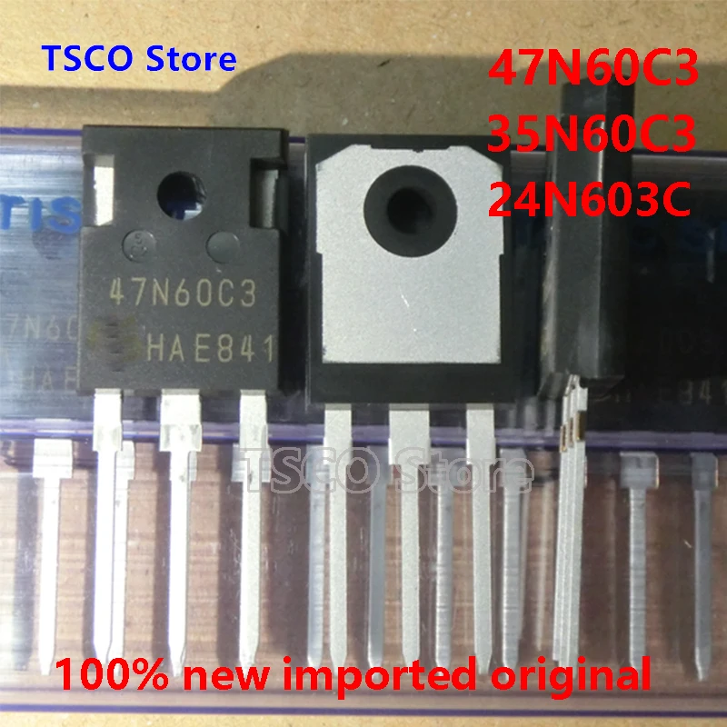 1piece 47N60C3 35N60C3 24N60C3 SPW24N60C3 SPW35N60C3 SPW47N60C3 New Original 600V 24-47A
1piece 47N60C3 35N60C3 24N60C3 SPW24N60C3 SPW35N60C3 SPW47N60C3 New Original 600V 24-47A