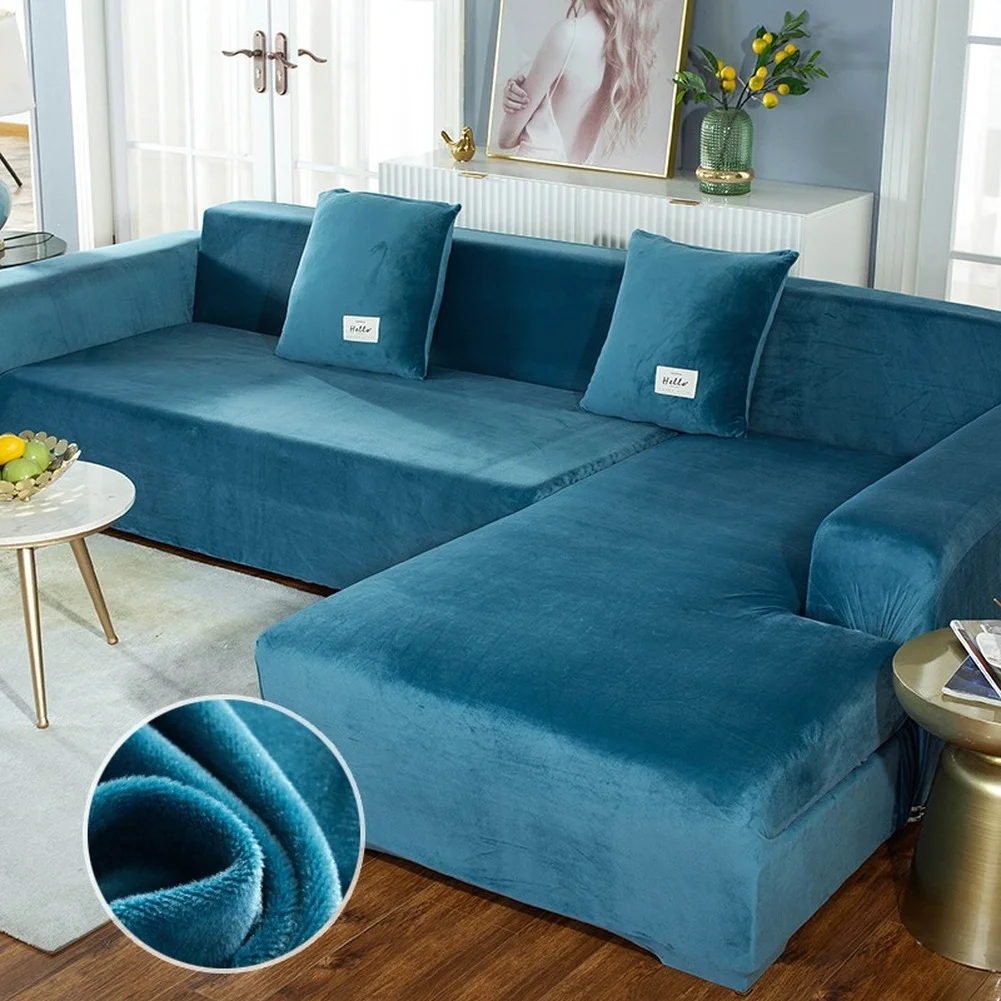 Velvet Fabric Plush Sofa Cover Stretch Solid Color Thick Slipcover Sofa Covers Living Room Pets Chair Cover Cushion Cover Decor
Velvet Fabric Plush Sofa Cover Stretch Solid Color Thick Slipcover Sofa Covers Living Room Pets Chair Cover Cushion Cover Decor