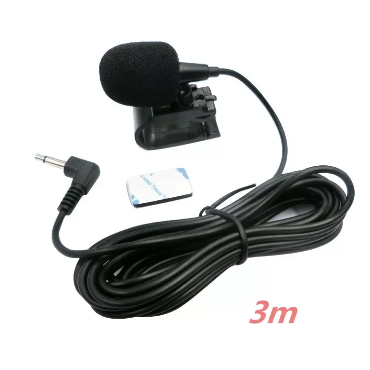 

Автомобильный аудио микрофон с зажимом 3,5 мм разъем Микрофон Стерео мини проводной внешний микрофон для авто DVD Радио 3 м длинный профессион...