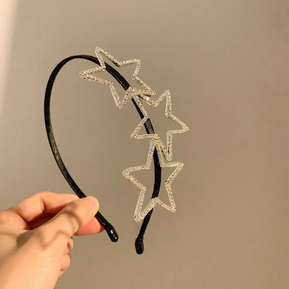 Delicate Diamond Hollow Pentagram Hair Band Simple Y2K Sweet Cool Girl Hair Band Headwear Hair Accessories
Delicate Diamond Hollow Pentagram Hair Band Simple Y2K Sweet Cool Girl Hair Band Headwear Hair Accessories