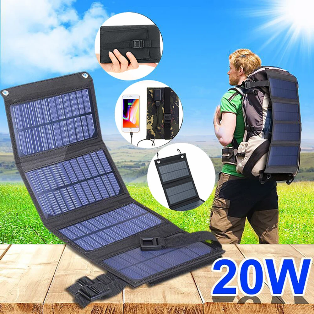 The Car Households Are Two -port USB2.4A Travel Ca 20W USB Foldable Solar Panel Portable Waterproof Outdoor 5V Folding Solar
The Car Households Are Two -port USB2.4A Travel Ca 20W USB Foldable Solar Panel Portable Waterproof Outdoor 5V Folding Solar