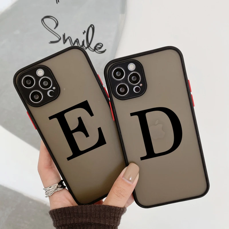 Creative Custom Initial Skin Feel Phone Case For iPhone 11 12 13 14 Pro Max Mini SE 7 8 Plus Lens Protection Black Phone Cover
Creative Custom Initial Skin Feel Phone Case For iPhone 11 12 13 14 Pro Max Mini SE 7 8 Plus Lens Protection Black Phone Cover