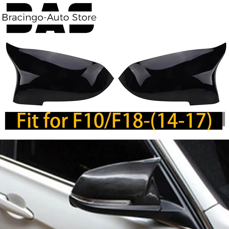 BracingoWing Rearview Side Mirror Cover Trim Glossy Black Cap Replacement Parts LCI Car For BMW 5Series F10 F11 F18 2014-2017
BracingoWing Rearview Side Mirror Cover Trim Glossy Black Cap Replacement Parts LCI Car For BMW 5Series F10 F11 F18 2014-2017