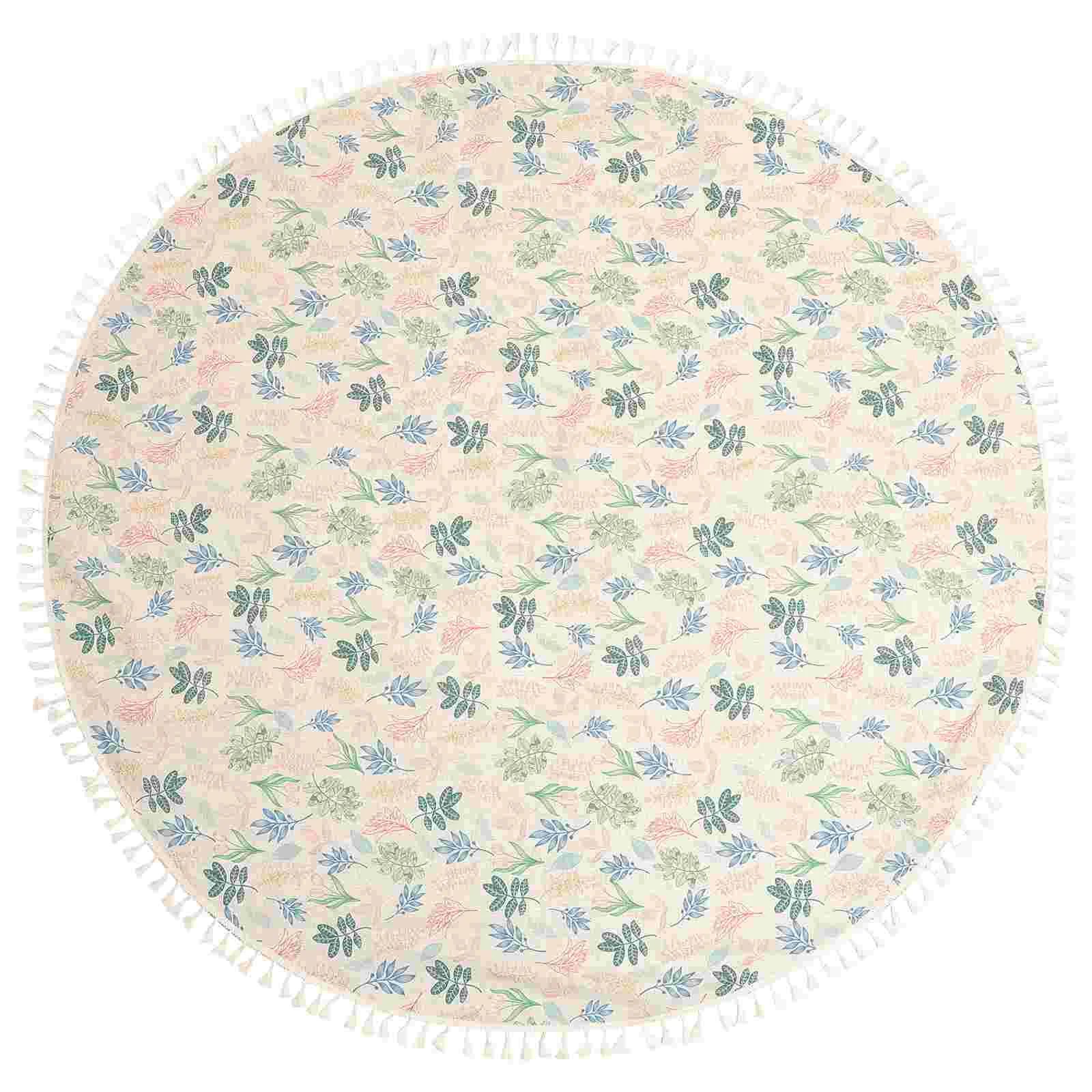 Round Table Cloth Dinner Decoration Desk Tablecloth Flowers Leaves Cotton Linen Prints Outdoor Wedding
Round Table Cloth Dinner Decoration Desk Tablecloth Flowers Leaves Cotton Linen Prints Outdoor Wedding