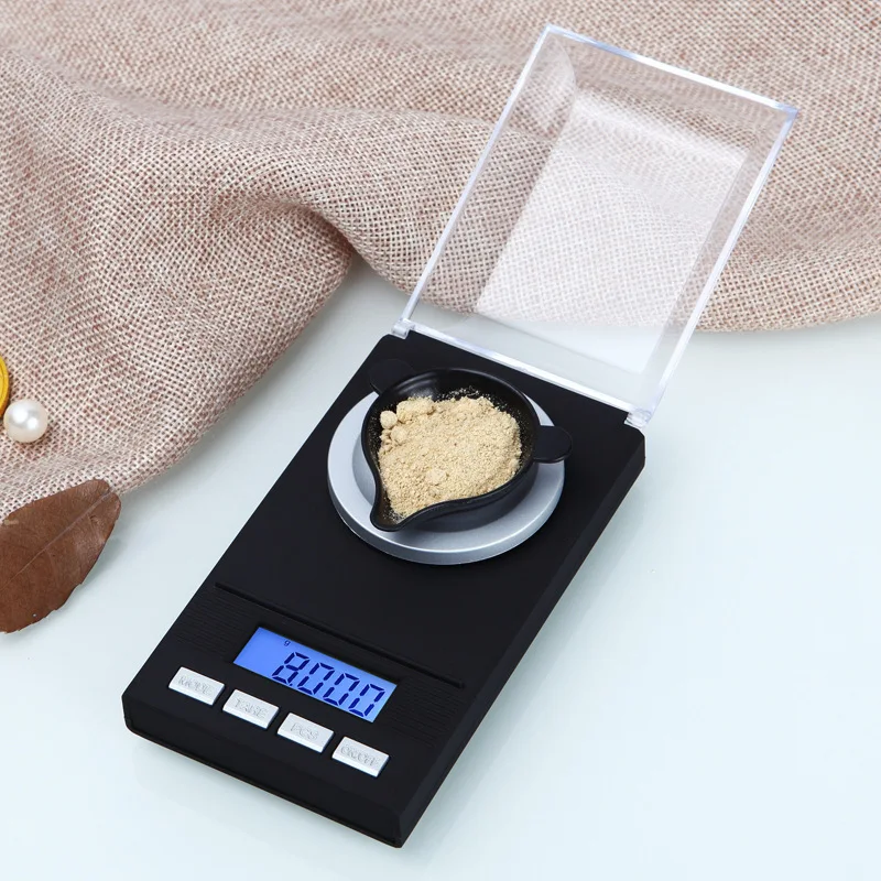 PRECILK Accurate Pocket Electronic Jewelry Scale 0.001g Gold Carat Balance Hardware Precision Powder Milligram Weighing Gram
PRECILK Accurate Pocket Electronic Jewelry Scale 0.001g Gold Carat Balance Hardware Precision Powder Milligram Weighing Gram