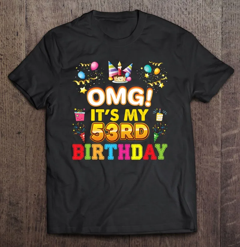 Мужская Винтажная Футболка Omg Its My 53Rd с днем рождения, идеальная Мужская футболка для 53 лет, футболка, Мужская хлопковая футболка с мангой, Му...
Мужская Винтажная Футболка Omg Its My 53Rd с днем рождения, идеальная Мужская футболка для 53 лет, футболка, Мужская хлопковая футболка с мангой, Му...