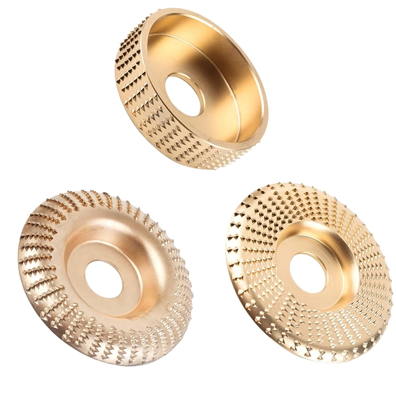3 Pcs Wood Carving Disc Grinder Remover Wood Shaper For Angle Grinder Wood Grinder Wheel Angle Grinder Attachments 
3 Pcs Wood Carving Disc Grinder Remover Wood Shaper For Angle Grinder Wood Grinder Wheel Angle Grinder Attachments