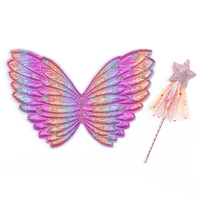 Colorful Angel Butterfly Unicorn Wings Fairy Magic Wand For Dance Party Girl One 1st Birthday Party Princess Party Shower sets
Colorful Angel Butterfly Unicorn Wings Fairy Magic Wand For Dance Party Girl One 1st Birthday Party Princess Party Shower sets