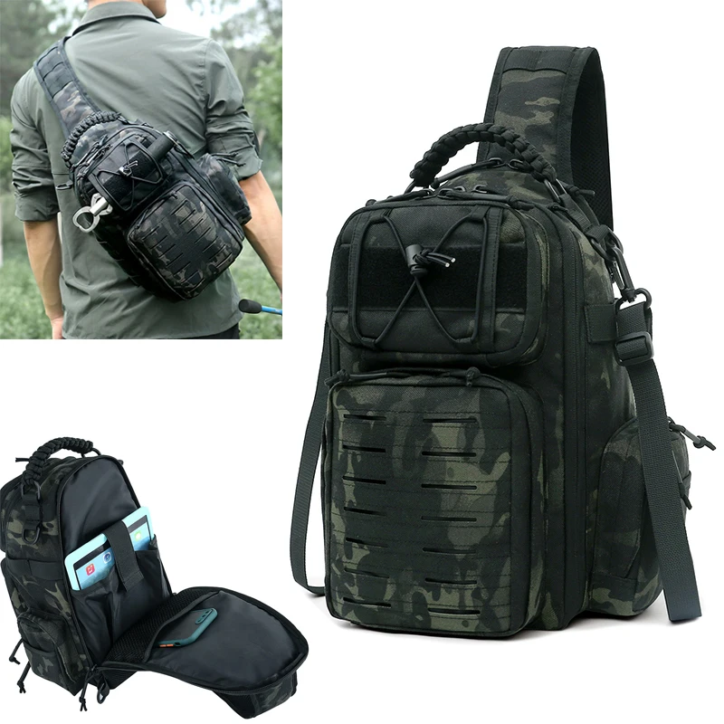 Men's Tactical Camouflage Shoulder Bag Travel Sports Climbing Chest Bags Hiking Fishing Crossbody Pack For Male Female Women
Men's Tactical Camouflage Shoulder Bag Travel Sports Climbing Chest Bags Hiking Fishing Crossbody Pack For Male Female Women