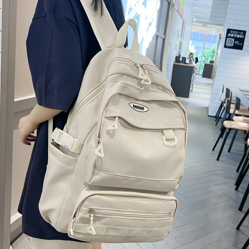 New Women Backpack Solid Color Female Multi-pocket Large Capacity Travel Bag School Backpacks for Teenage Girl Men Book Knapsack
New Women Backpack Solid Color Female Multi-pocket Large Capacity Travel Bag School Backpacks for Teenage Girl Men Book Knapsack