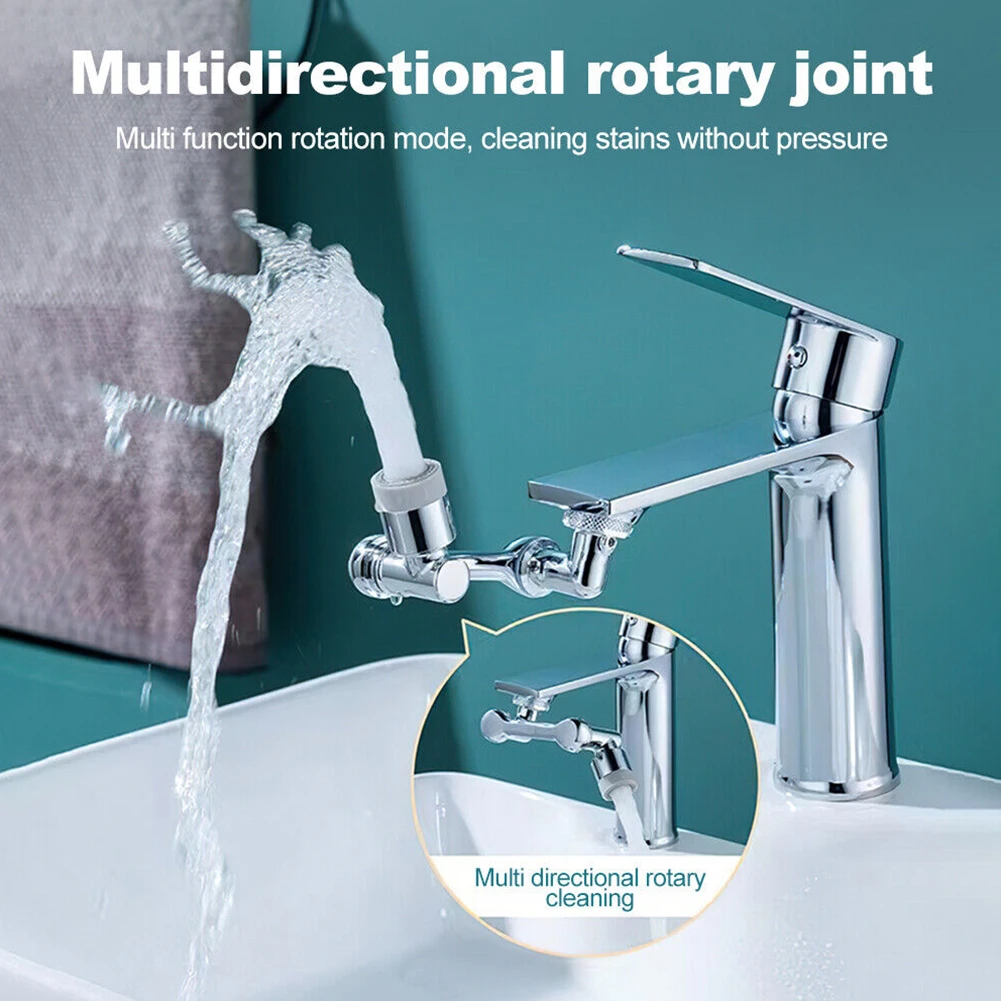 Sink Tap Faucet Extender Kitchen Fixtures Four-eye Filtration Kitchen Faucet Extender Rotating Silver Universal
Sink Tap Faucet Extender Kitchen Fixtures Four-eye Filtration Kitchen Faucet Extender Rotating Silver Universal