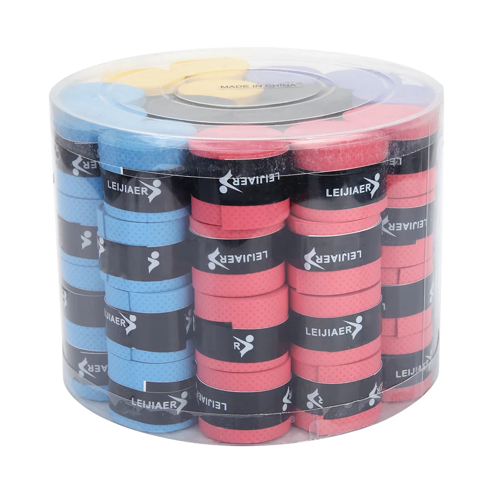 60Pcs PU Anti-slip Sweatbands Tape Sports Equipment for Fishing Rods Badminton Tennis Racket
60Pcs PU Anti-slip Sweatbands Tape Sports Equipment for Fishing Rods Badminton Tennis Racket