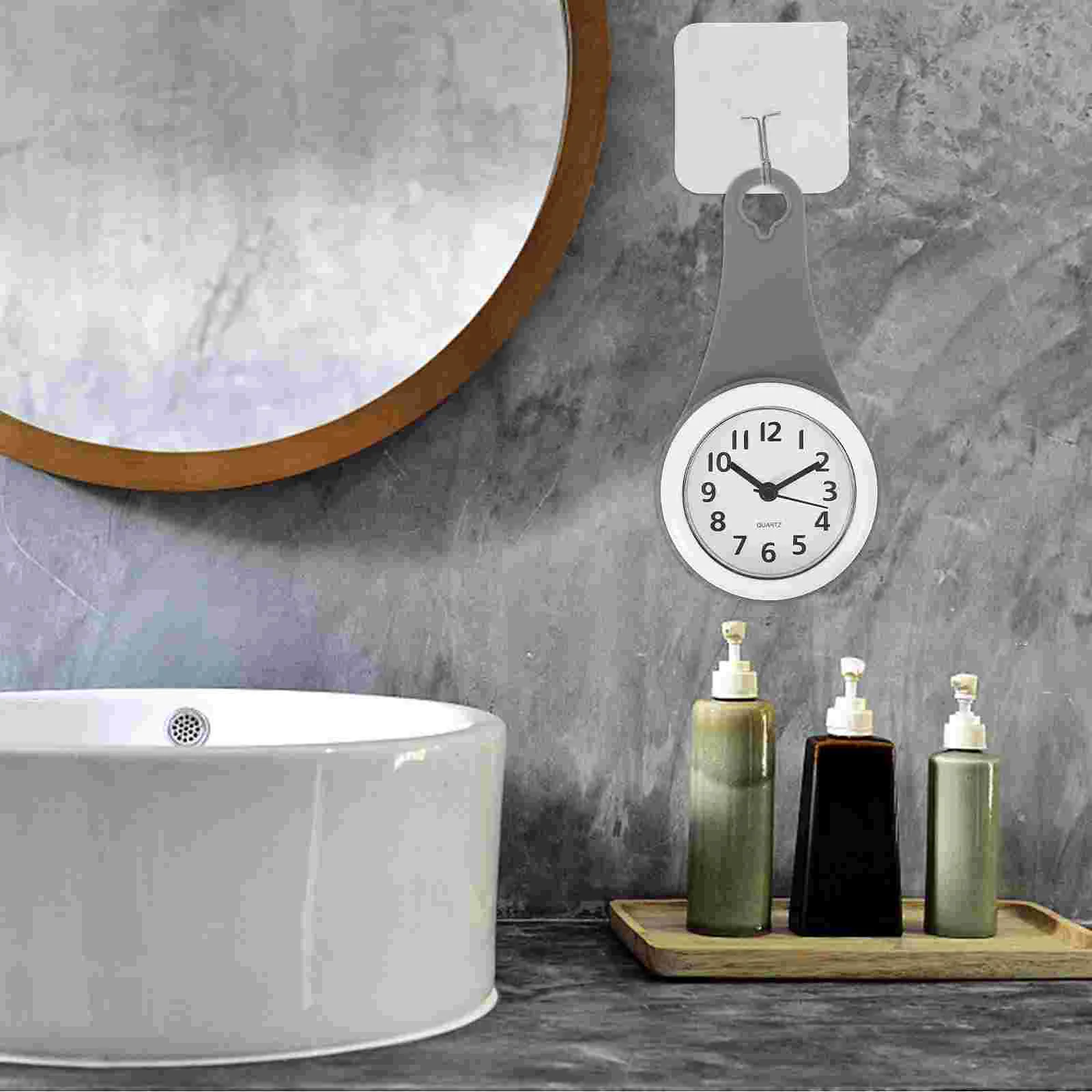 Bathroom Suction Cup Wall Clock Operated Digital Timer Waterproof Shower Alarm Plastic Hanging Hole
Bathroom Suction Cup Wall Clock Operated Digital Timer Waterproof Shower Alarm Plastic Hanging Hole