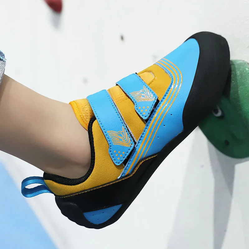 Youth Professional Cushioning Bouldering Climbing Training Shoes Protective Toe Anti-slip Rubber Bouldering Climbing Sneakers
Youth Professional Cushioning Bouldering Climbing Training Shoes Protective Toe Anti-slip Rubber Bouldering Climbing Sneakers
