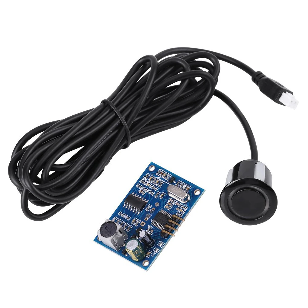 Ultrasonic Distance Sensor Waterproof Measuring Transducer Module Anti-jamming Low Voltage Testing Teaching Experiments
Ultrasonic Distance Sensor Waterproof Measuring Transducer Module Anti-jamming Low Voltage Testing Teaching Experiments