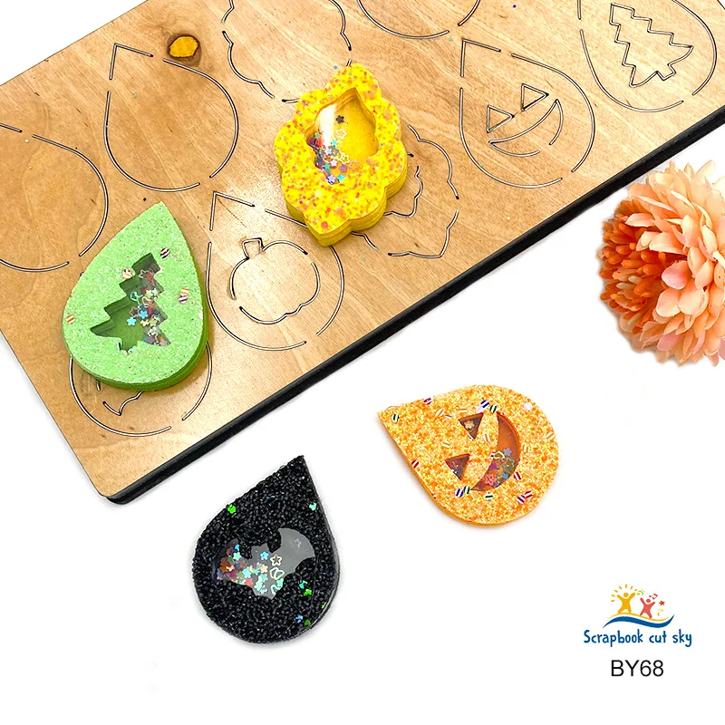 Earrings DIY BY68 Muyu Wooden Mold Scrapbook Cutting Dies Suitable For Market General Machines
Earrings DIY BY68 Muyu Wooden Mold Scrapbook Cutting Dies Suitable For Market General Machines
