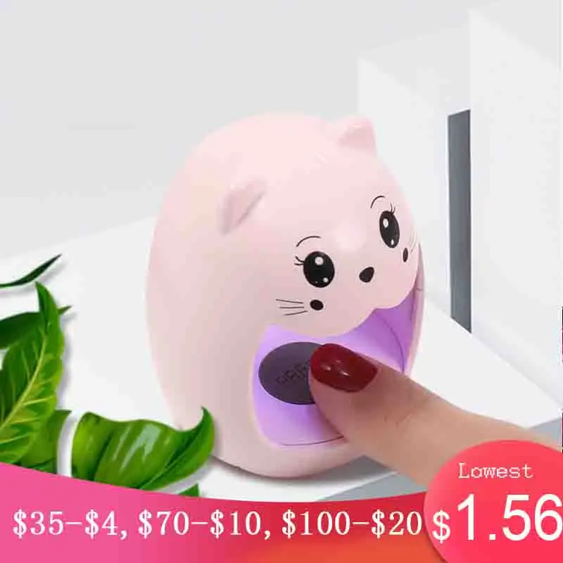 6W USB UV LED Nail Dryer Lamp MINI Pink Egg Cat Designs Nail Light Fast Dry Curing Nail Manicure Machine For Gel Polish
6W USB UV LED Nail Dryer Lamp MINI Pink Egg Cat Designs Nail Light Fast Dry Curing Nail Manicure Machine For Gel Polish
