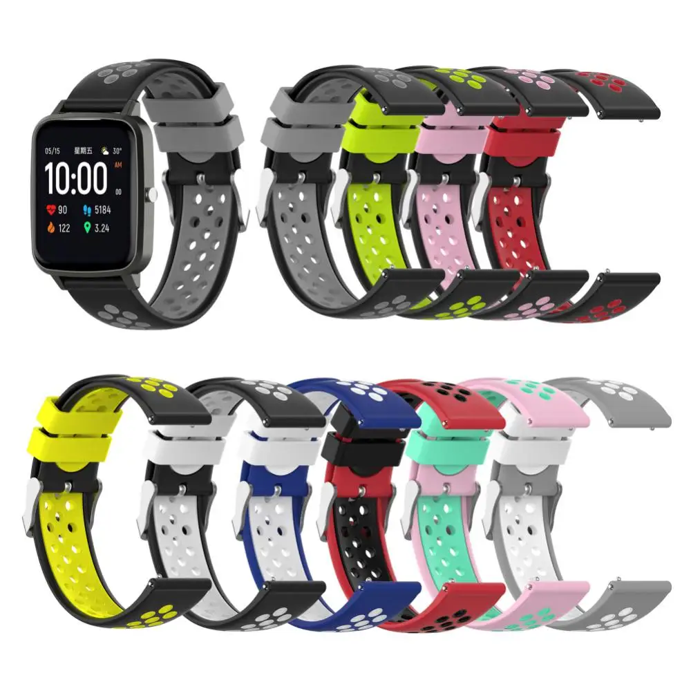 Watch Strap 19mm Unisex Sport Strap Silicone Two-color For Willful Sw021 Id205 Watch Replacement Watchband Smart Accessories
Watch Strap 19mm Unisex Sport Strap Silicone Two-color For Willful Sw021 Id205 Watch Replacement Watchband Smart Accessories